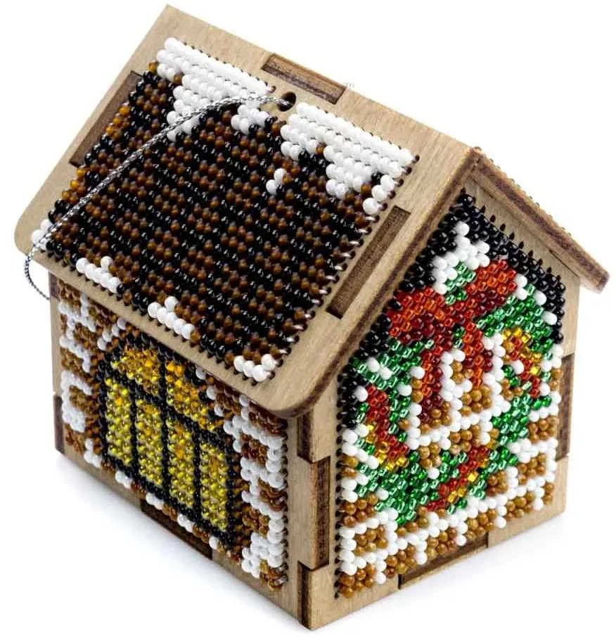 Siuvinėjimo karoliukais rinkinys ant medžio su PRECIOSA – Wonderland Crafts