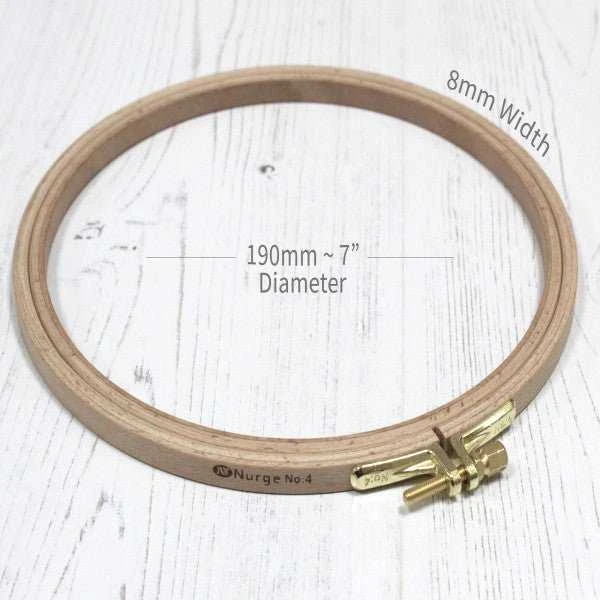 Nurge Pazarlama Nurge Bukiniai siuvinėjimo lankeliai 19 cm 100-4