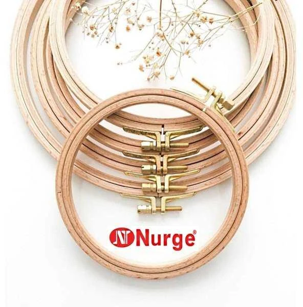 Nurge Pazarlama Nurge Beech Embroidery Hoops 22 cm 100-5