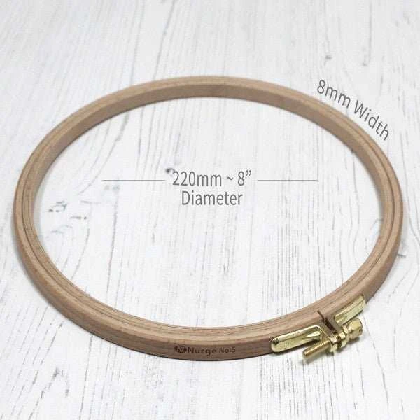 Nurge Pazarlama Nurge Beech Embroidery Hoops 22 cm 100-5