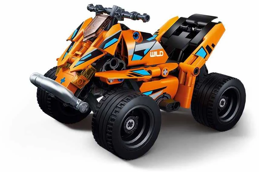 Sluban blokelių konstruktorius Keturratis – 176 det., 16,5 cm, 6+, CE
