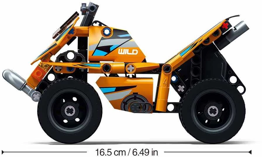 Sluban blokelių konstruktorius Keturratis – 176 det., 16,5 cm, 6+, CE