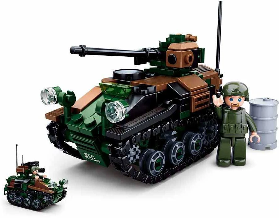 Sluban "Kovos automobilis Wiesel 1 MK20", 8+