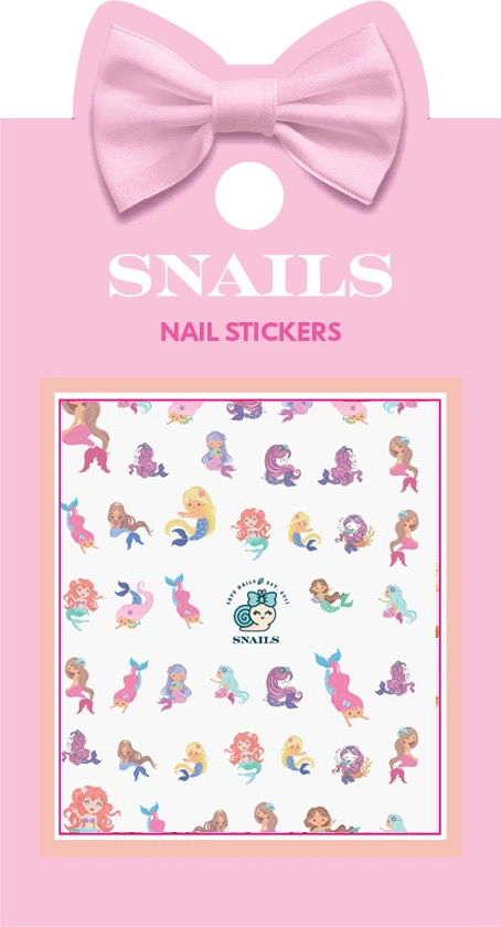 Snails nagų lipdukai Undinėlės prisilietimas
