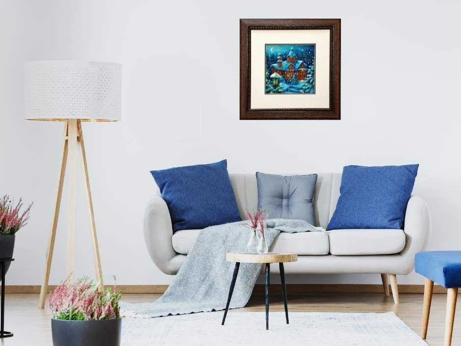 Riolis Sniegas miške 20x20 SR2029