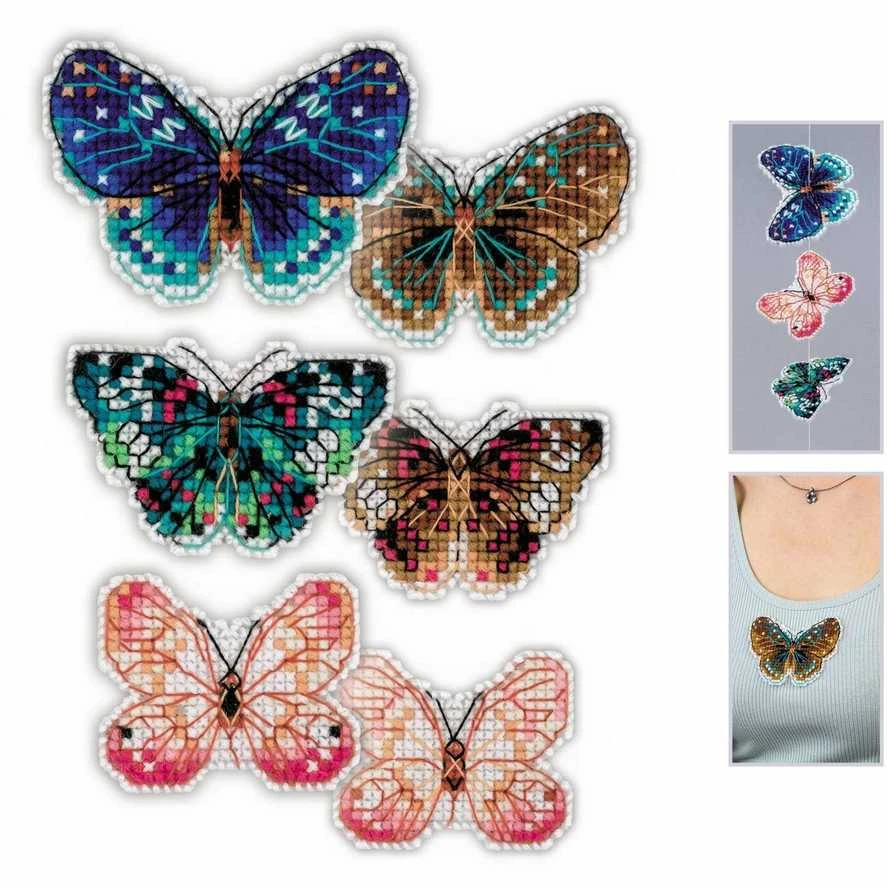 Soarting Butterflies Siuvinėjimo rinkinys iš RIOLIS Nr.: 1997AC