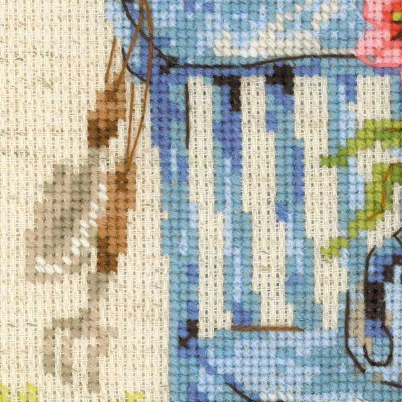 Sodas: pavasaris - rinkinys siuvinėjimui iš RIOLIS Nr:1656