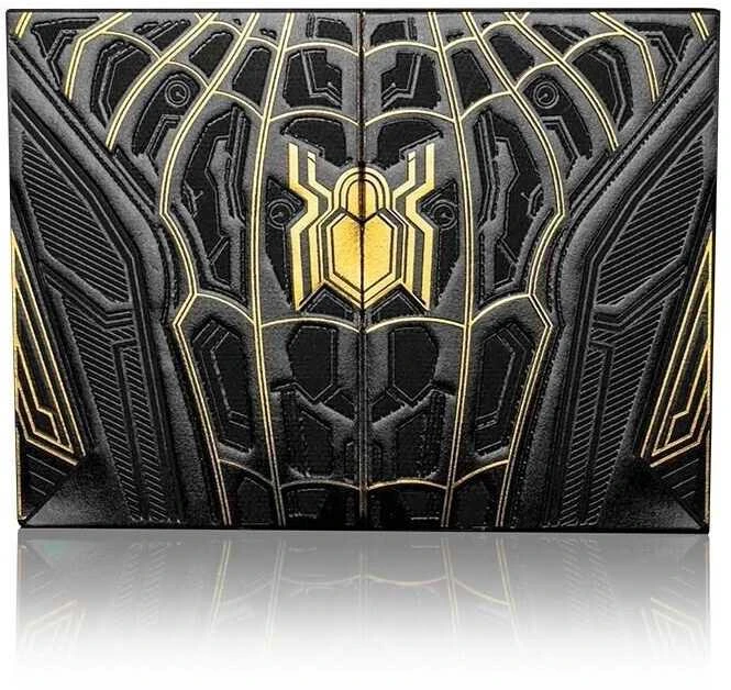 Spider-Man Juodas & Gold žaidimo kortos Difatta