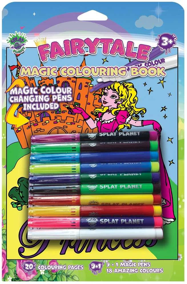 Splat Planet magiška spalvinimo knygelė PASAKA