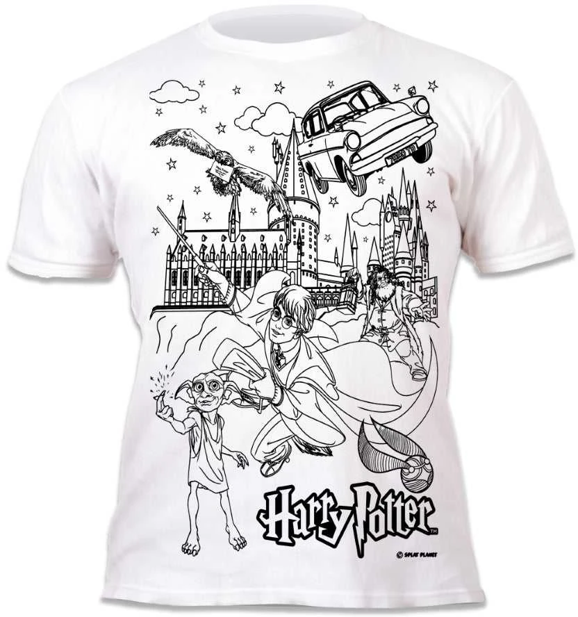 Splat Planet marškinėliai su flomasteriais, Harry Potter