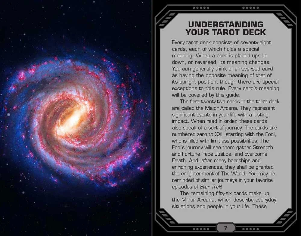 Star Trek: The Next Generation Taro kortos Insight Editions