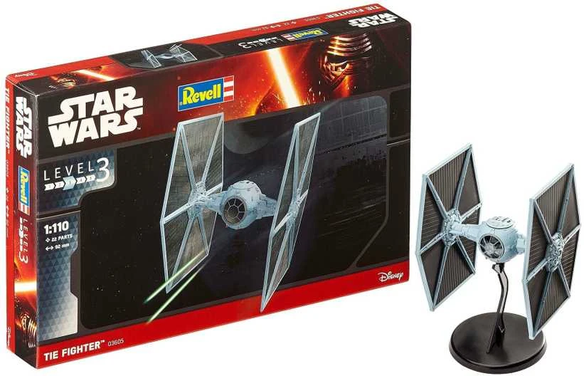 Revell Star Wars TIE Fighter - PLASTIKINIS modeliavimo rinkinys