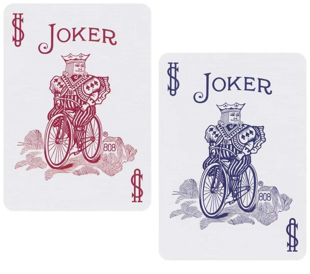 Bicycle Stars & Stripes žaidimo kortos – JAV vėliavos dizainas, pokeriui