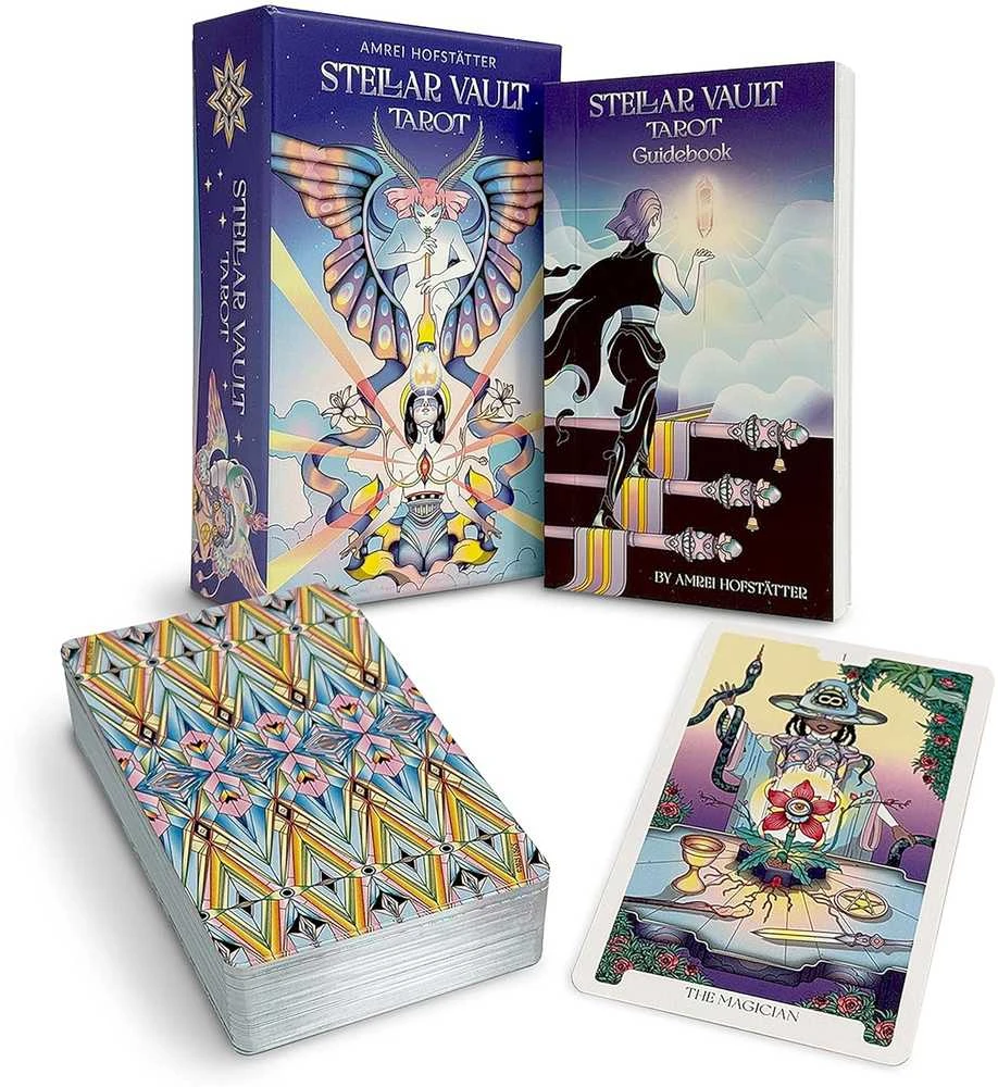 Stellar Vault Tarot – taro kaladė, 78 kortų su vadovu | U.S. Games Systems
