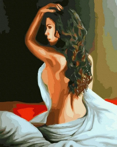 SuperColor Tapyba Pagal Skaičius: „Ryto grožybė“ 40x50 cm