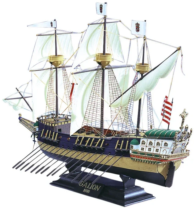 Surenkamas galeono modelis 1/200 Heller 80835