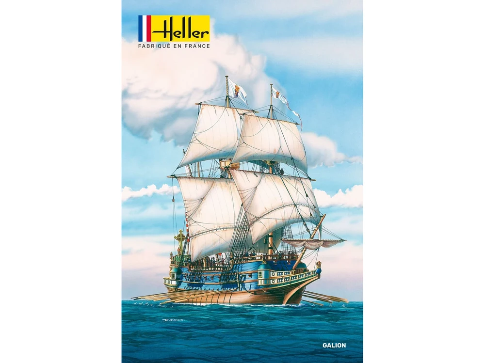 Surenkamas galeono modelis 1/200 Heller 80835