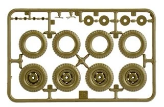 Surenkamas Italeri Dodge WC-54 sanitarinio automobilio modelis 1/35 90226