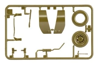 Surenkamas Italeri Dodge WC-54 sanitarinio automobilio modelis 1/35 90226