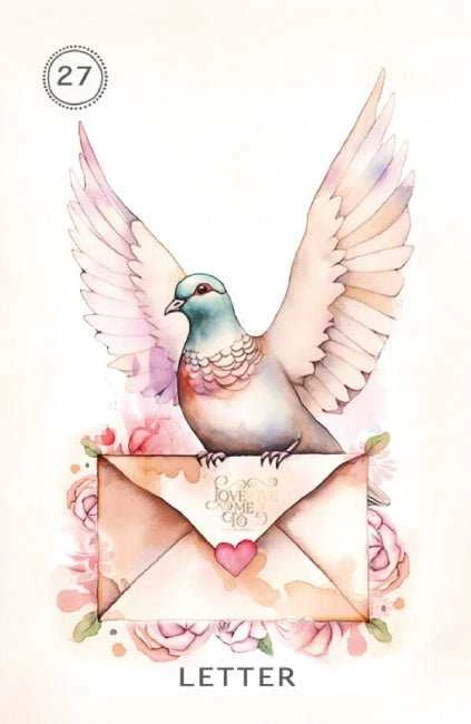 AGM Sweet Blossom Lenormand Kortos