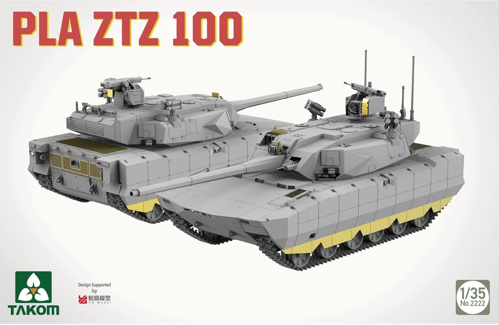 Takom PLA ZTZ-100 tanko modelis 1:35 plastikinis rinkinys