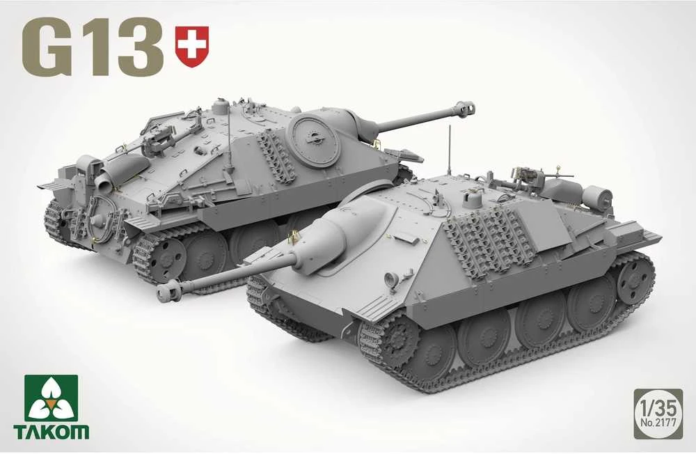 Takom Pzj G13 Jagdpanzer 38(t) Hetzer 1/35 plastikinis surinkimo rinkinys