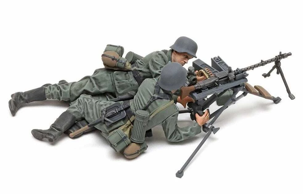Tamiya 1/35 Vokiečių kulkosvaidžio komanda, II PK figūrėlės 35386