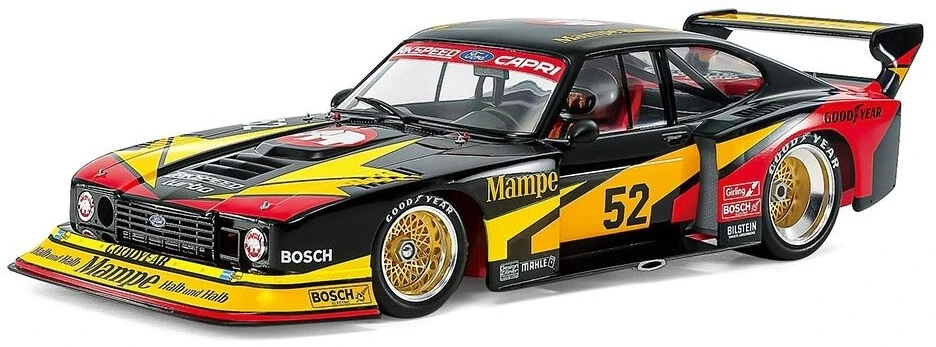 Tamiya 1978 Ford Zakspeed Capri Turbo plastikinis modelis 1/24, 10+ metų