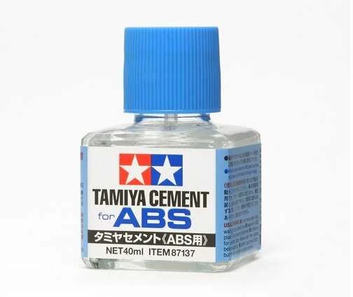 Tamiya ABS plastiko klijai su teptuku, 40 ml (87137)