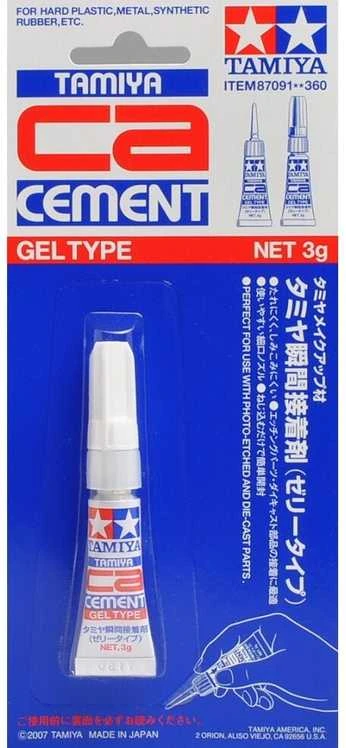 Tamiya CA geliniai superklijai 3 g, 87091