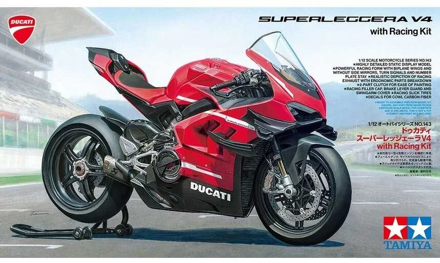Tamiya Ducati Superleggera V4 1/12 plastikinis motociklo modelis