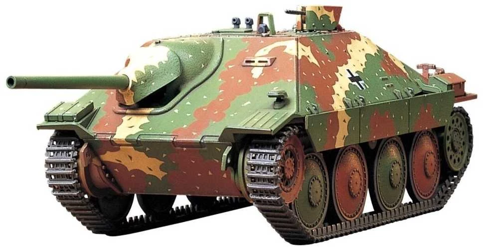 Tamiya Jagdpanzer 38(t) Hetzer vidutinė versija 1/48 tanko rinkinys