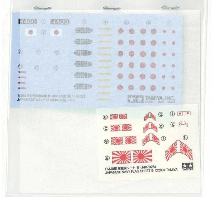 Tamiya japonų povandeninis laivas I-400 1/350 plastikinis rinkinys