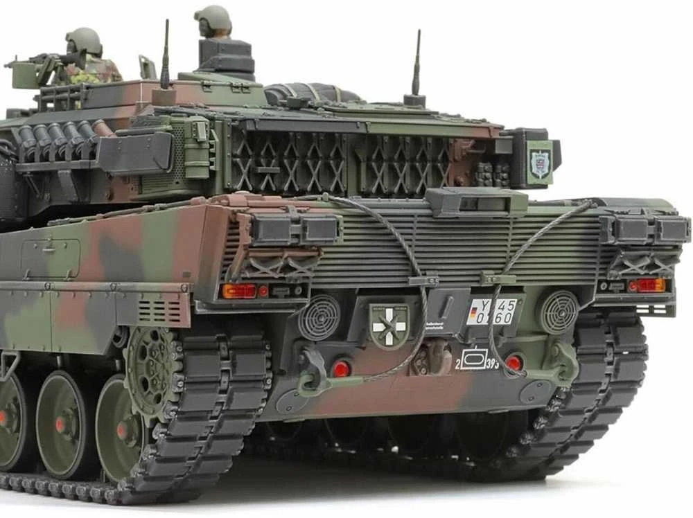 Tamiya – Leopard 2 A7V Vokietijos pagrindinis mūšio tankas, 1/35, 35387