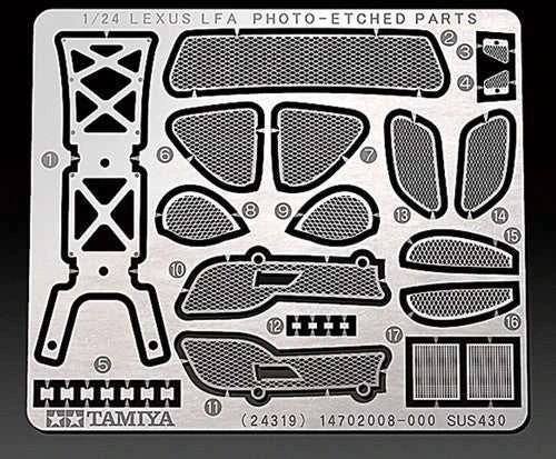 Tamiya Lexus LFA 1/24 plastikinis surenkamas modelis 24319