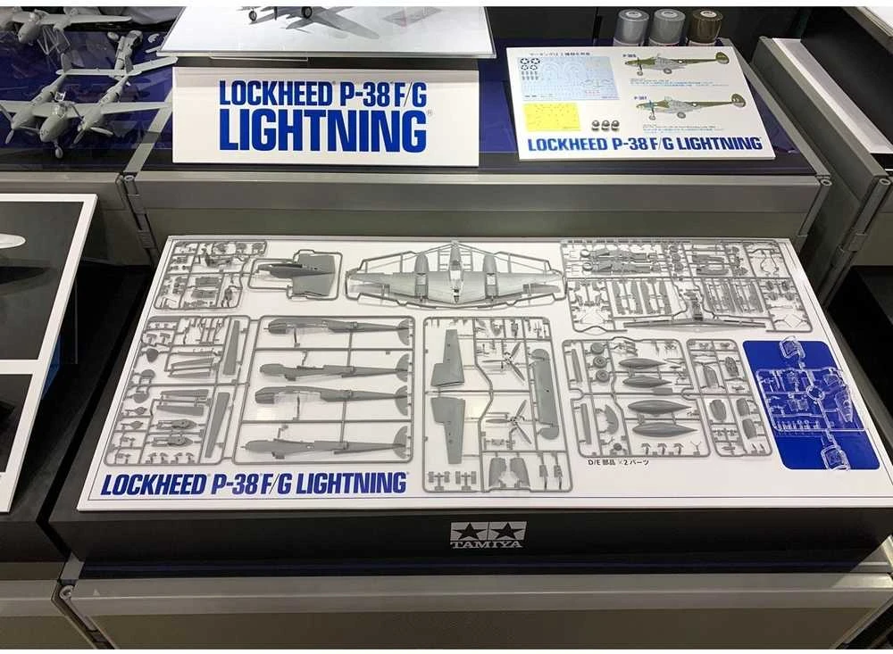 Tamiya – Lockheed P-38 F/G Lightning, 1/48, 61120