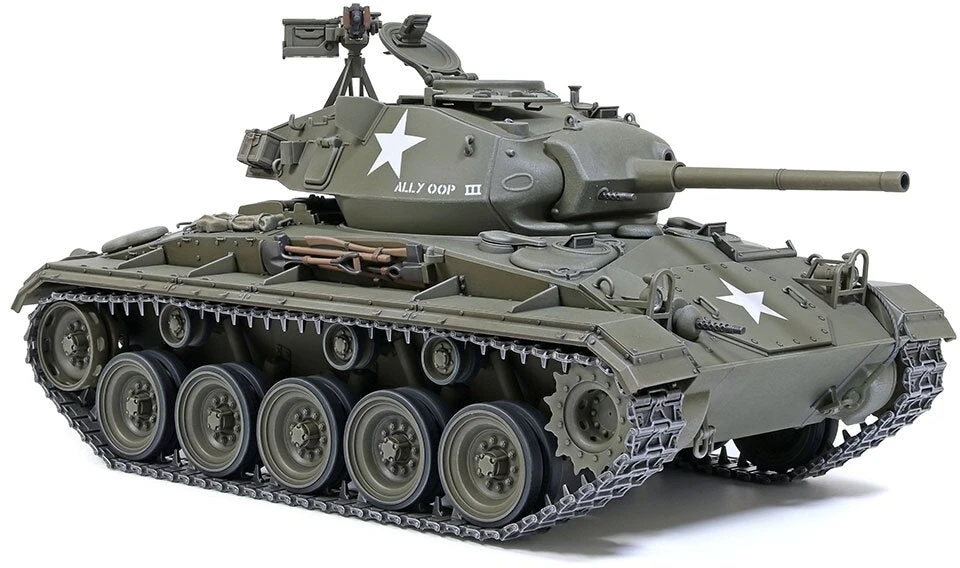 Tamiya M24 Chaffee JAV lengvojo tanko modelis 1/35 (Europa)