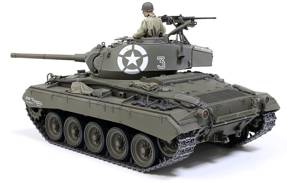 Tamiya M24 Chaffee JAV lengvojo tanko modelis 1/35 (Europa)