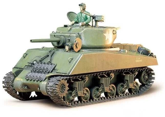 Tamiya M4A3E2 Jumbo amerikietiško tanko plastiko modelis 1/35