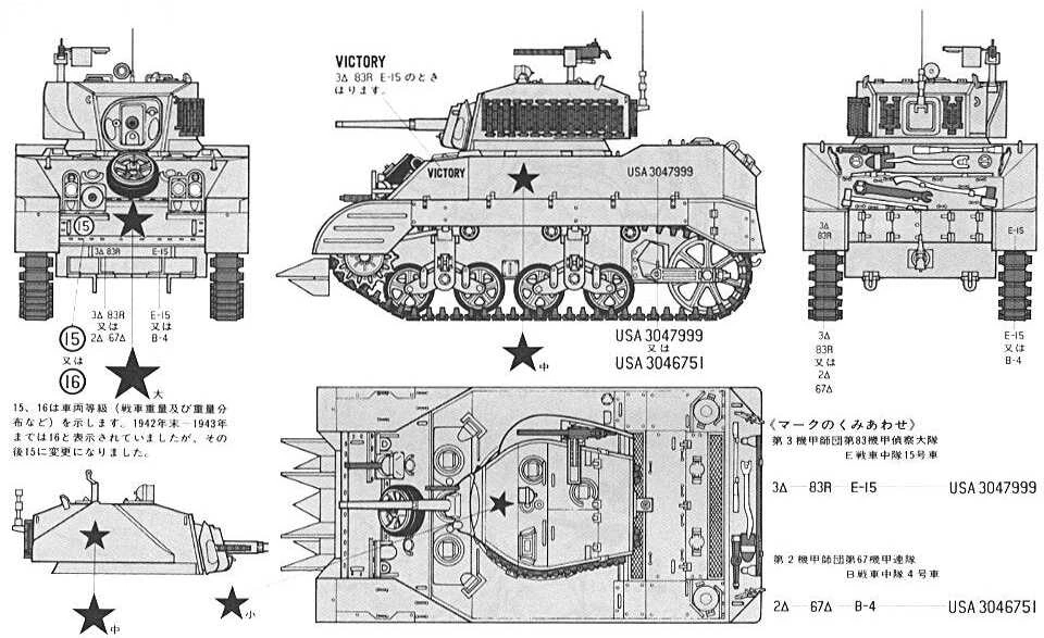 Tamiya M5A1 amerikiečių lengvasis tankas 1/35 plastikinis modelis 35313