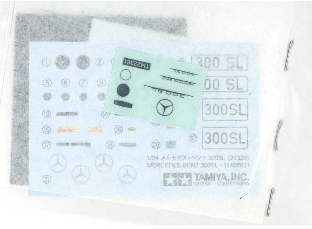 Tamiya Mercedes-Benz 300SL Full-View 1/24 plastikinis modelis
