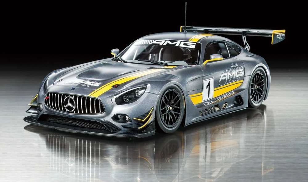 Tamiya Mercedes‑AMG GT3 1/24 plastikinis surinkimo rinkinys (24345)