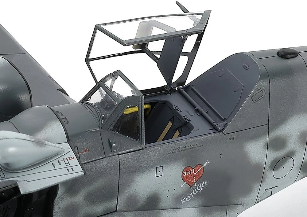 Tamiya Messerschmitt Bf109 G-6 vėlyvos gamybos 1/48 plastikinis modelis