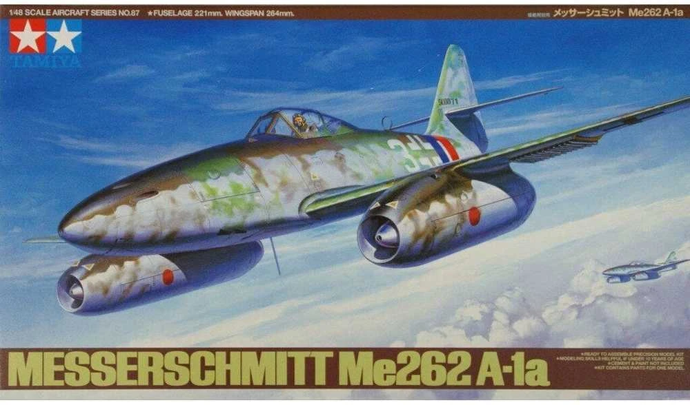 Tamiya - Messerschmitt Me262 A-1a, 1/48, 61087