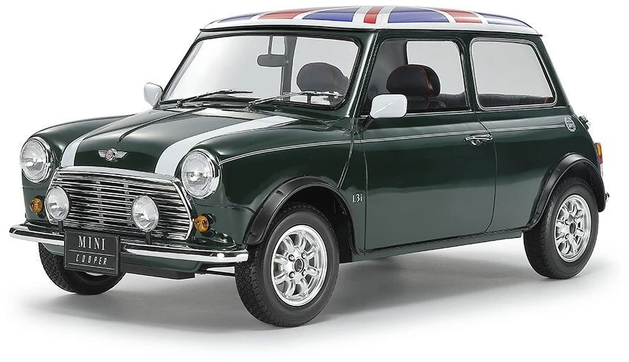 Tamiya Mini Cooper 1.3i surenkamas automobilio modelis 1/12 12031