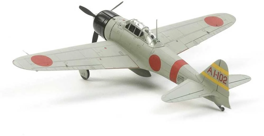 Tamiya Mitsubishi A6M2b Zero lėktuvo modelis 1/72, plastikinis surenkamas