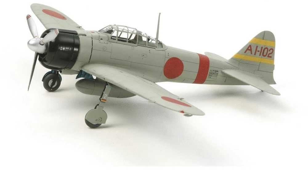 Tamiya Mitsubishi A6M2b Zero lėktuvo modelis 1/72, plastikinis surenkamas