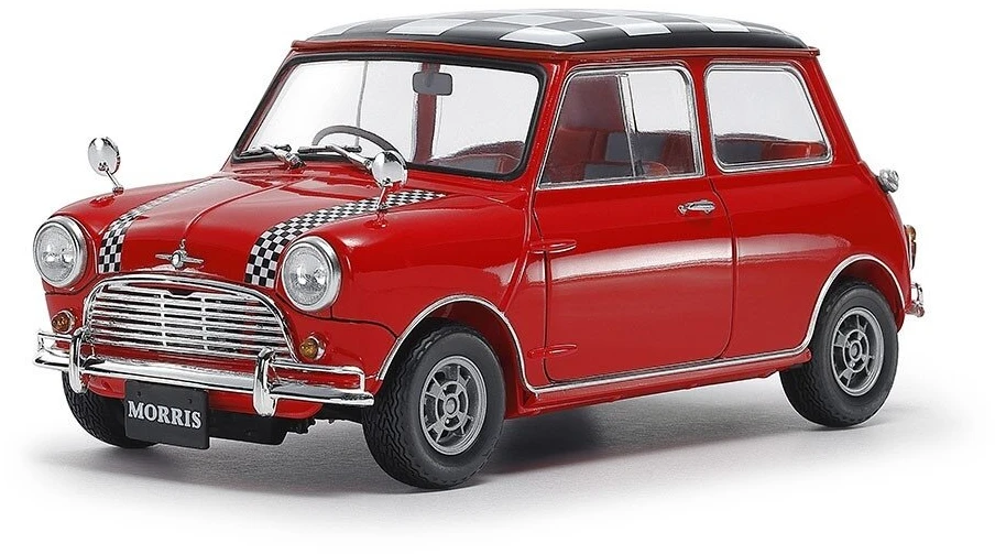 Tamiya Morris Mini Cooper 1275S Mk.I automobilio modelis 1/24, 24039