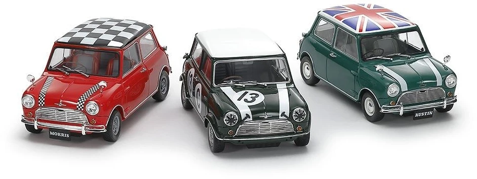 Tamiya Morris Mini Cooper Racing lenktyninio automobilio modelis 1/24, 24130