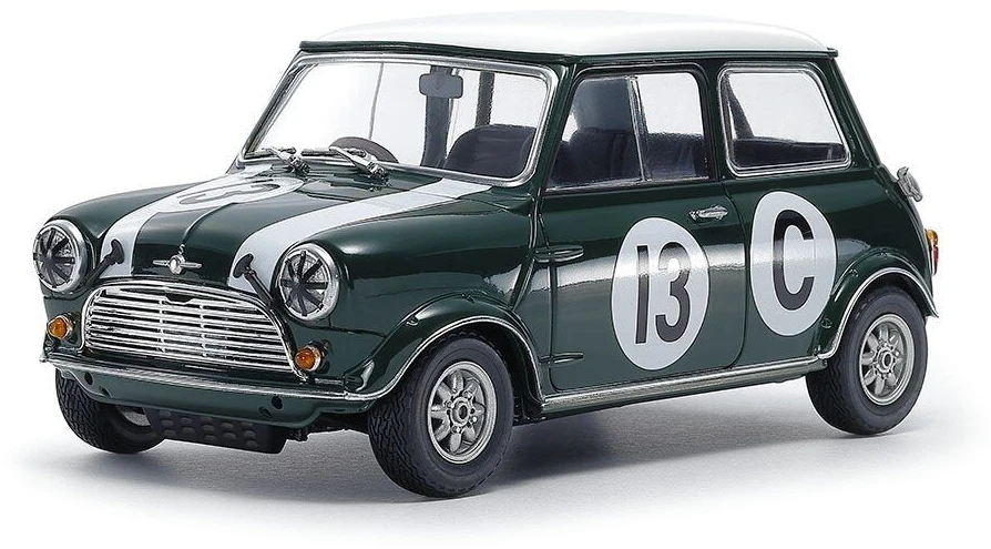 Tamiya Morris Mini Cooper Racing lenktyninio automobilio modelis 1/24, 24130